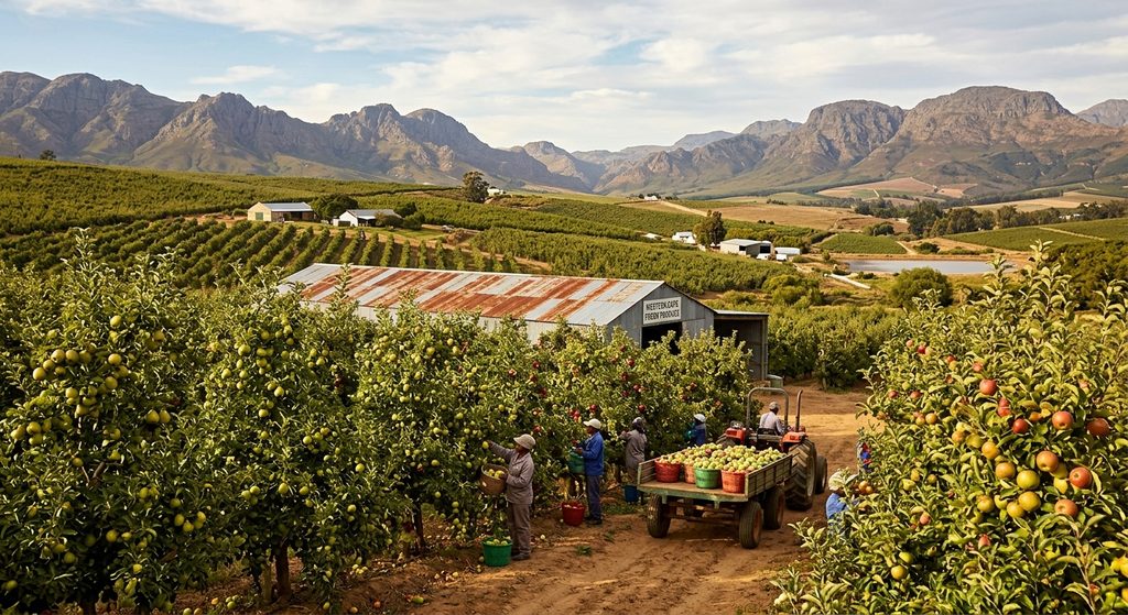 fruit farm in the western cape south africa